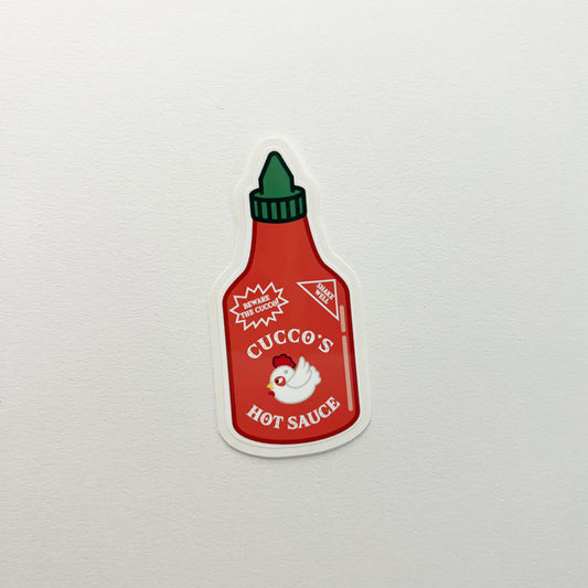 Cucco's Hot Sauce Sticker